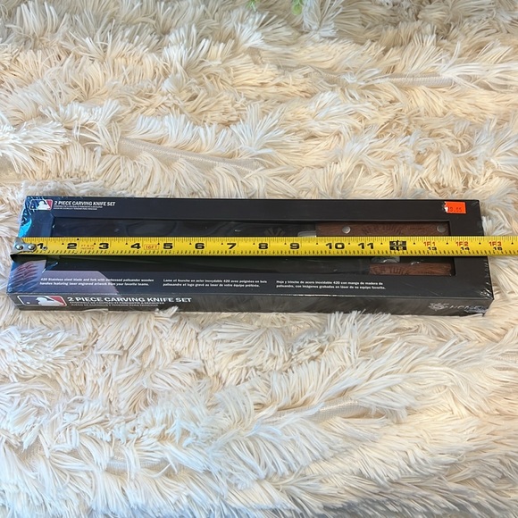 New York Yankees Two Piece Carving Knife Set by The Sports Vault - Picture 10 of 10